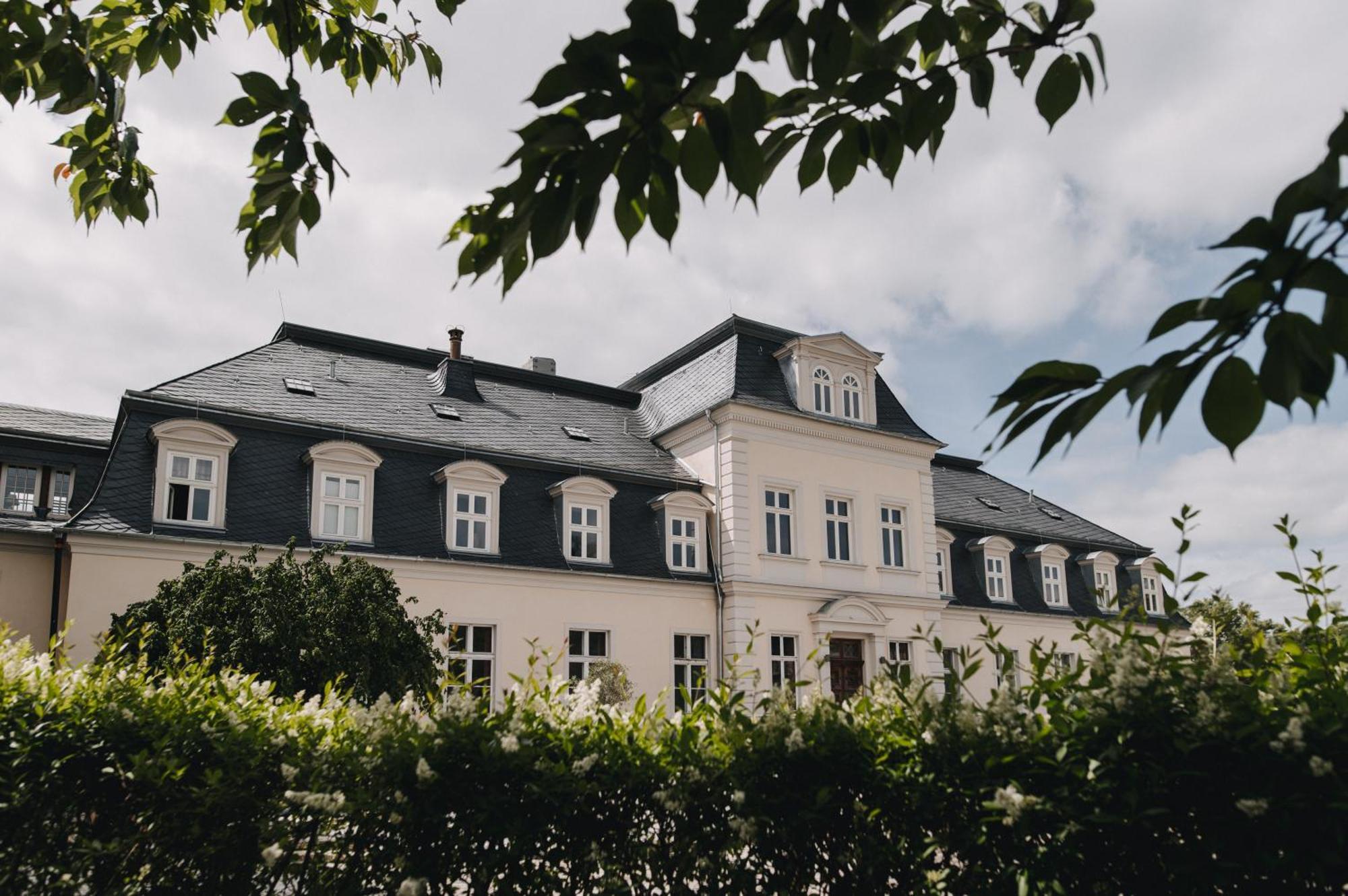 Hotel Thereset Schloss Groß Plasten Exterior foto